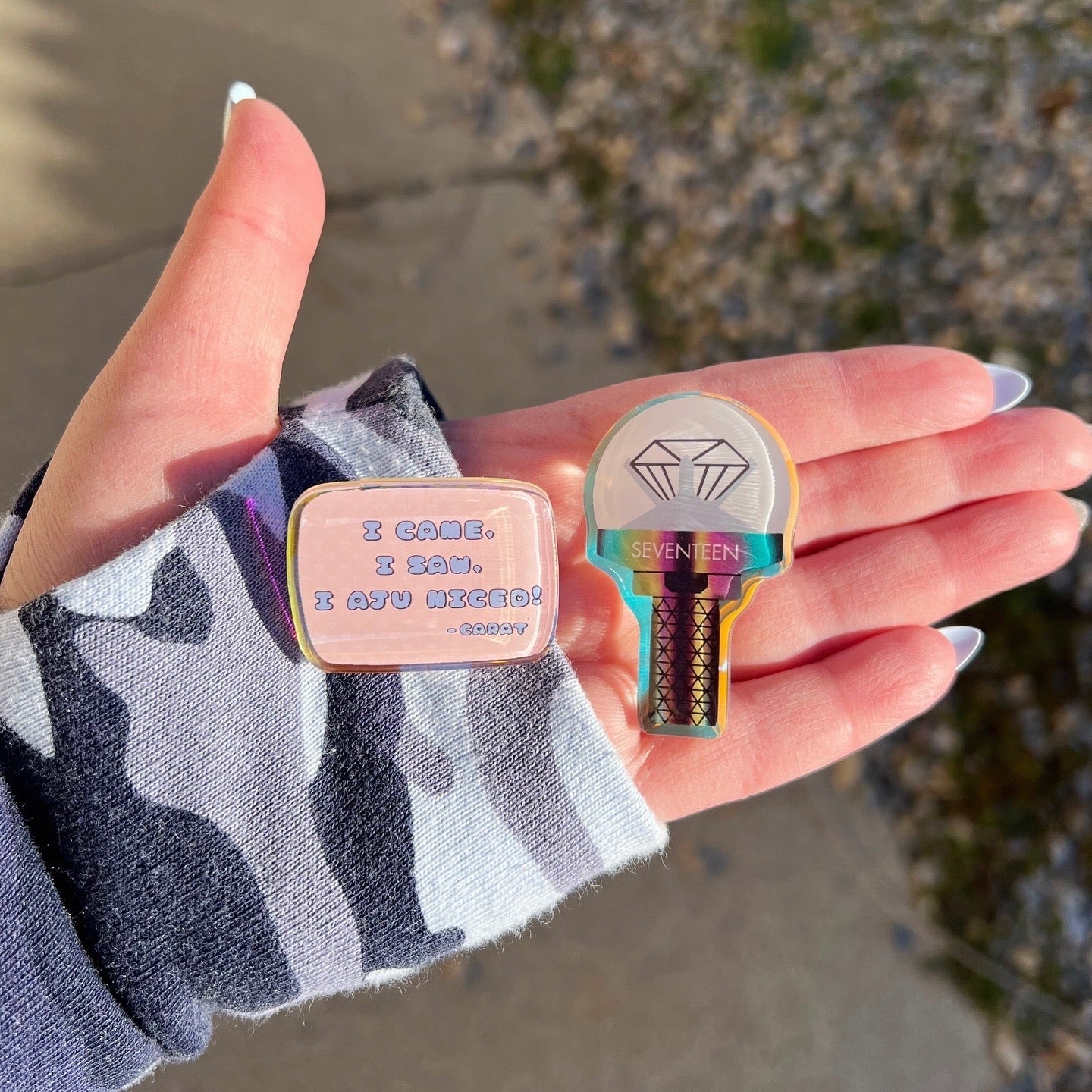 Seventeen Acrylic Concert Pin Set