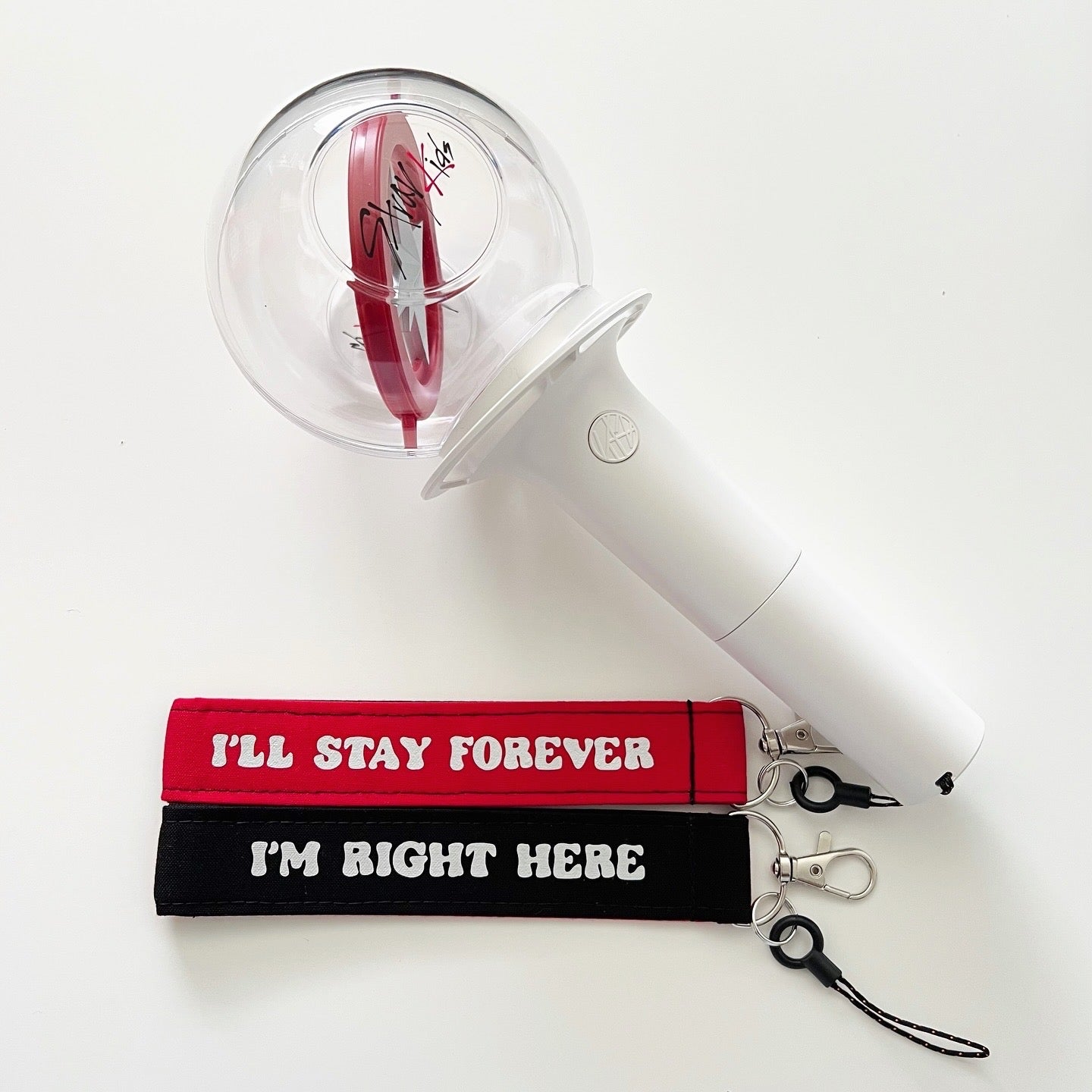 SKZ 0801 Handmade Lanyard Keychain + Lightstick Strap