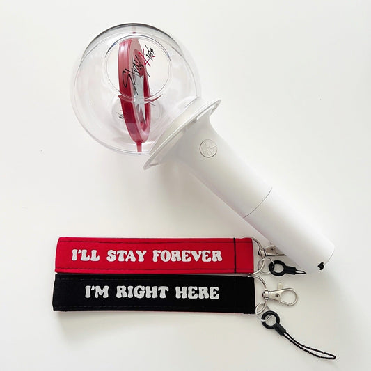 SKZ 0801 Handmade Lanyard Keychain + Lightstick Strap
