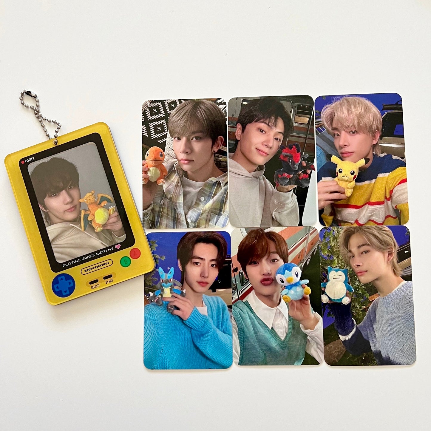 Special Edition GAM3 BO1 Bias VS Wrecker Acrylic Photocard Holders