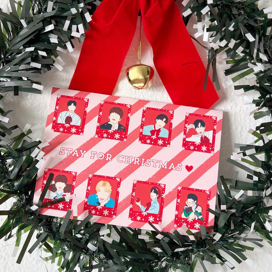 Stray Kids OT8 24 to 25 Holiday Cards