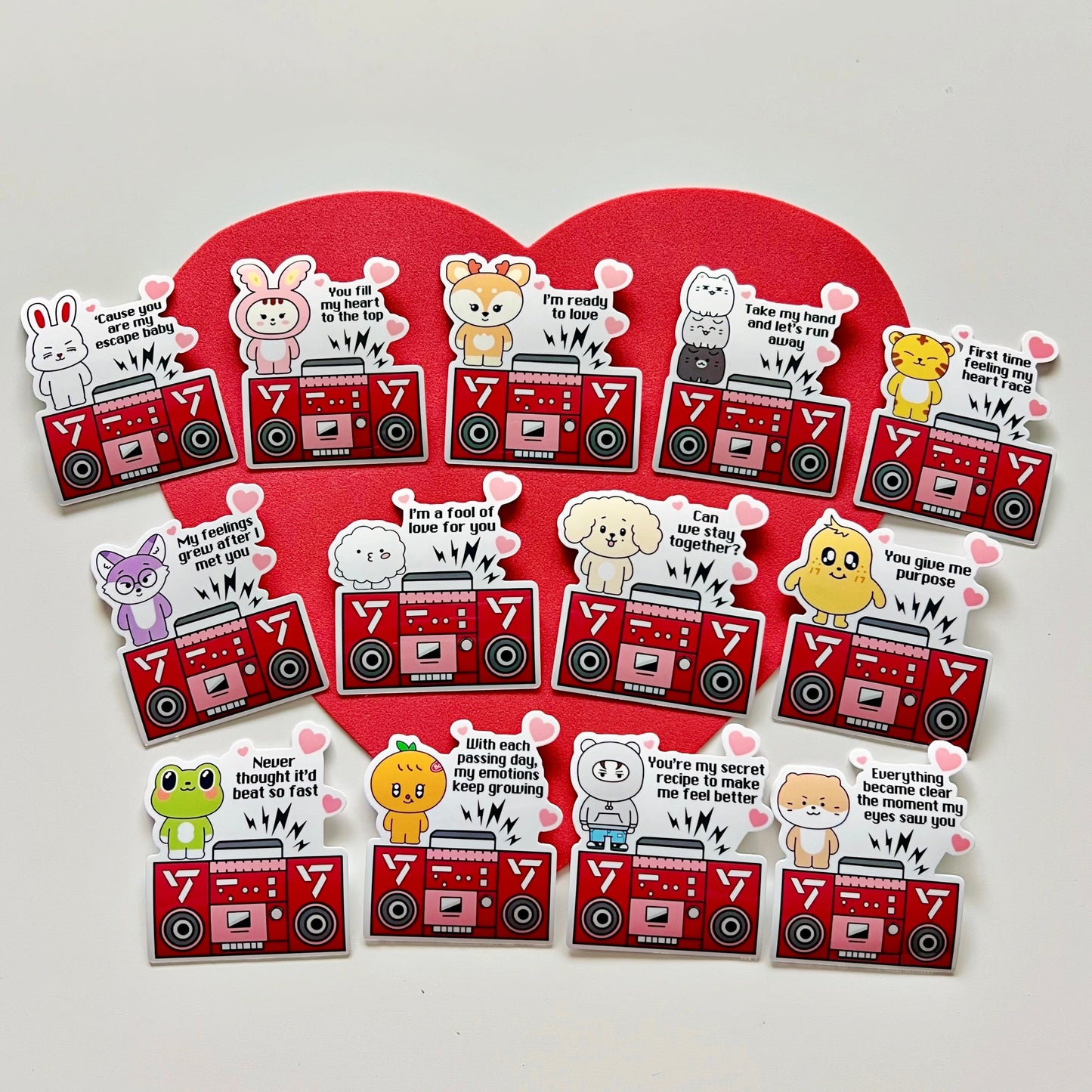 SVT Ready to Love Vinyl Stickers