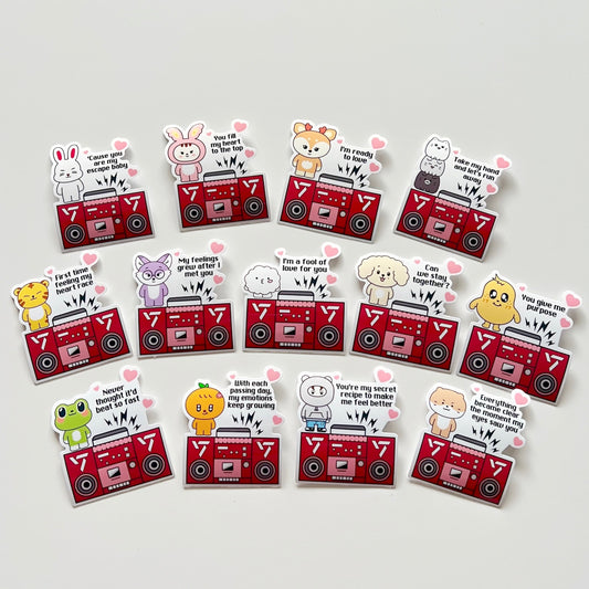 SVT Ready to Love Vinyl Stickers