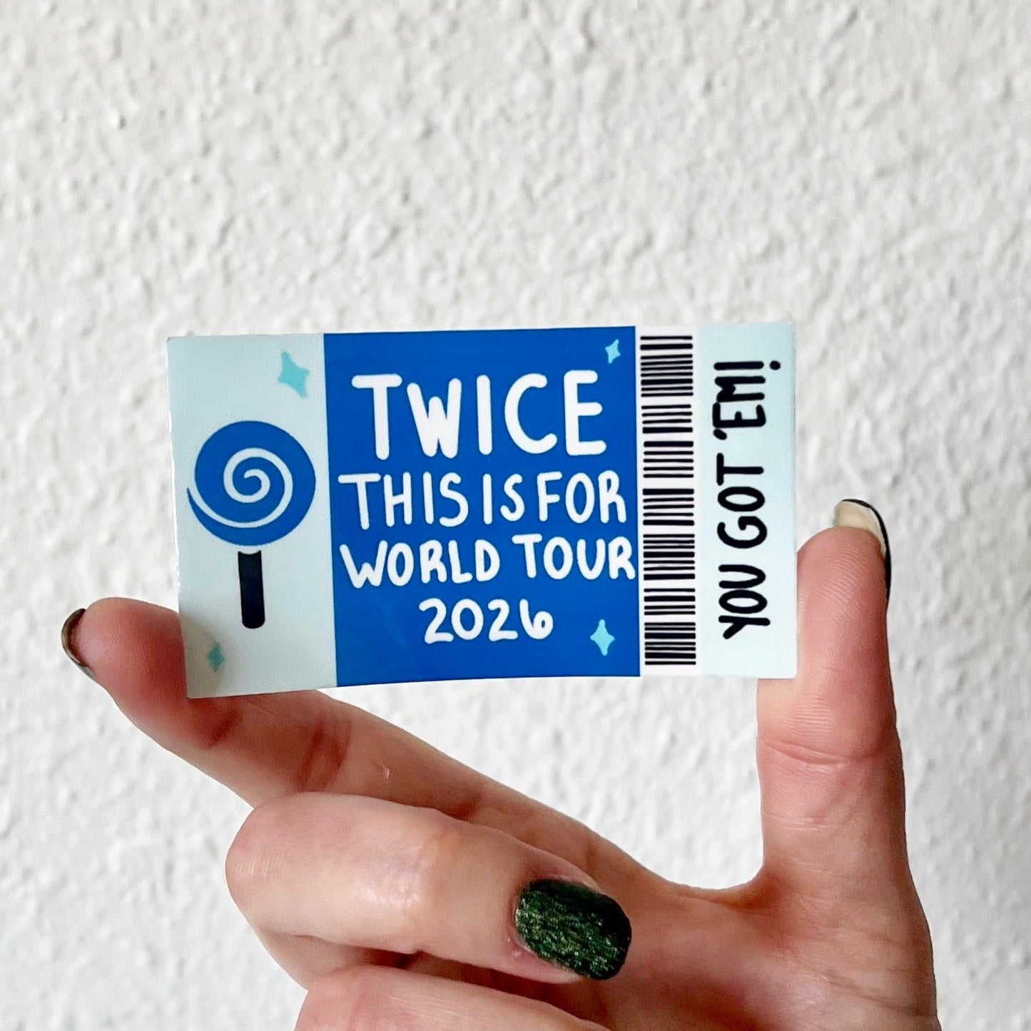 TWICE "This Is For" Tour Vinyl Stickers