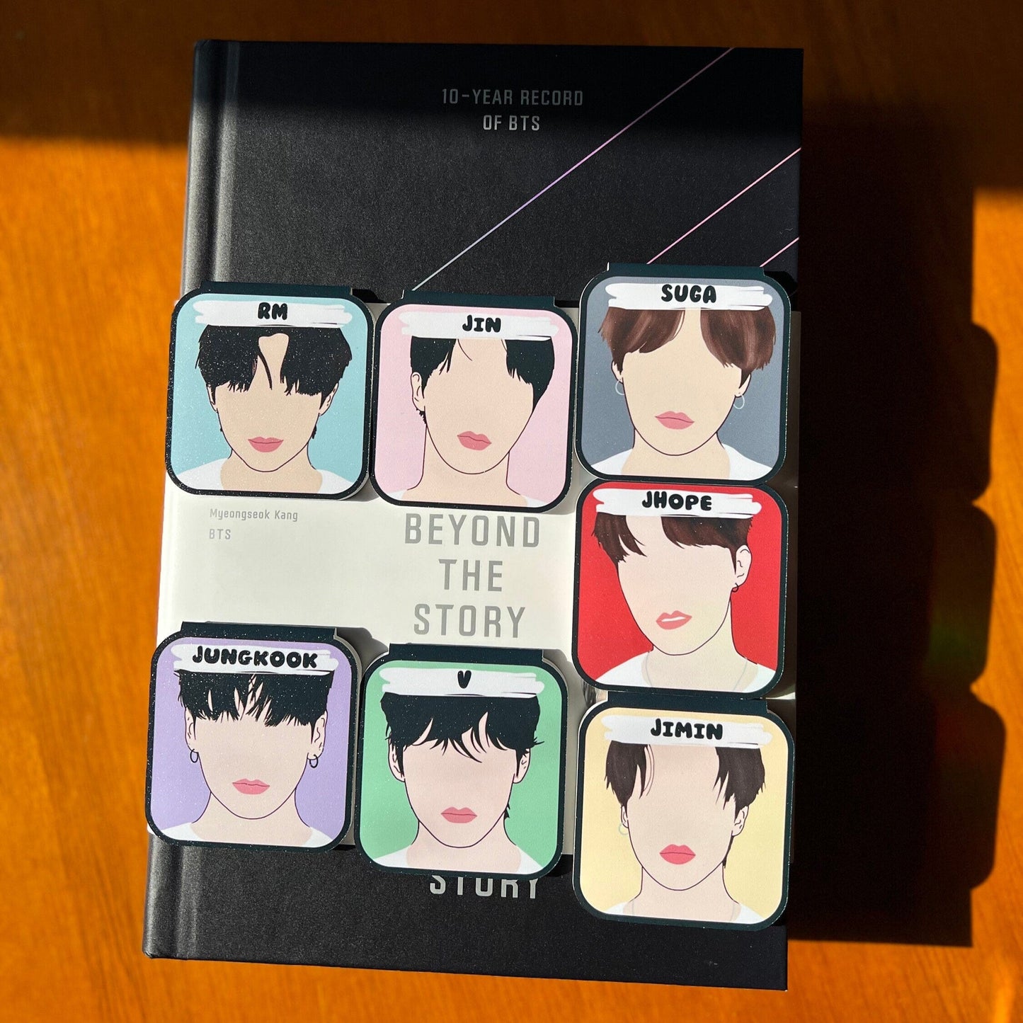 BTS Beyond The Story Magnetic Bookmarks