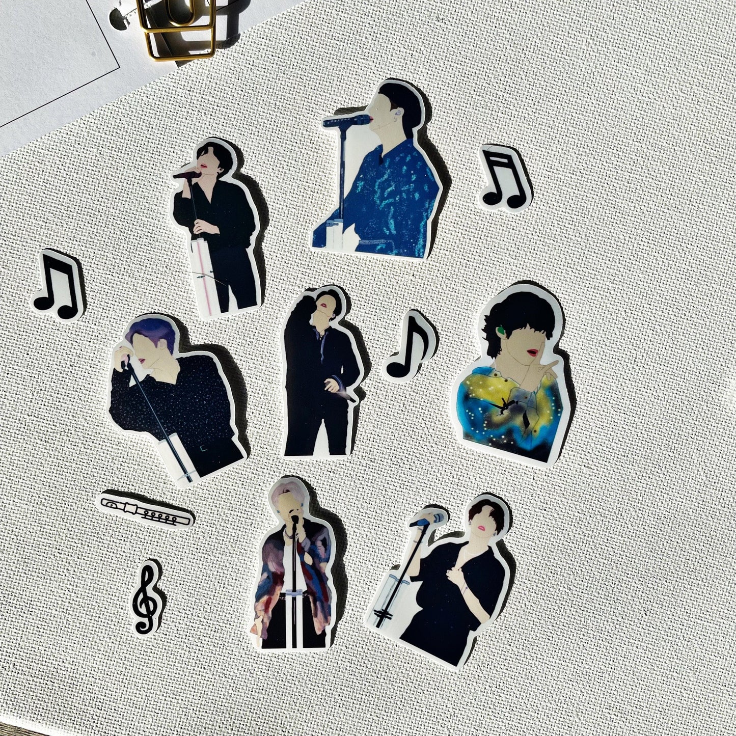 BTS Pied Piper Glossy Vinyl Sticker Pack