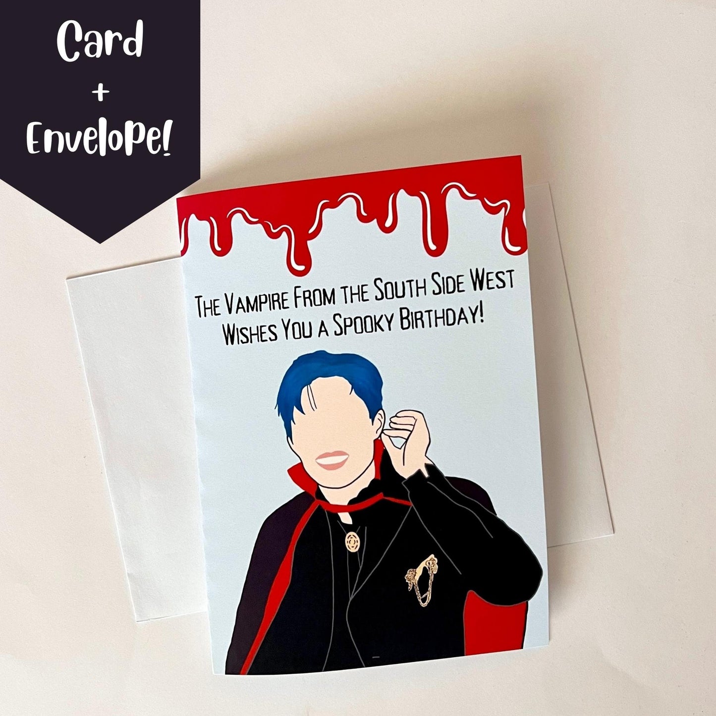 Keeho Halloween Birthday Card with Envelope