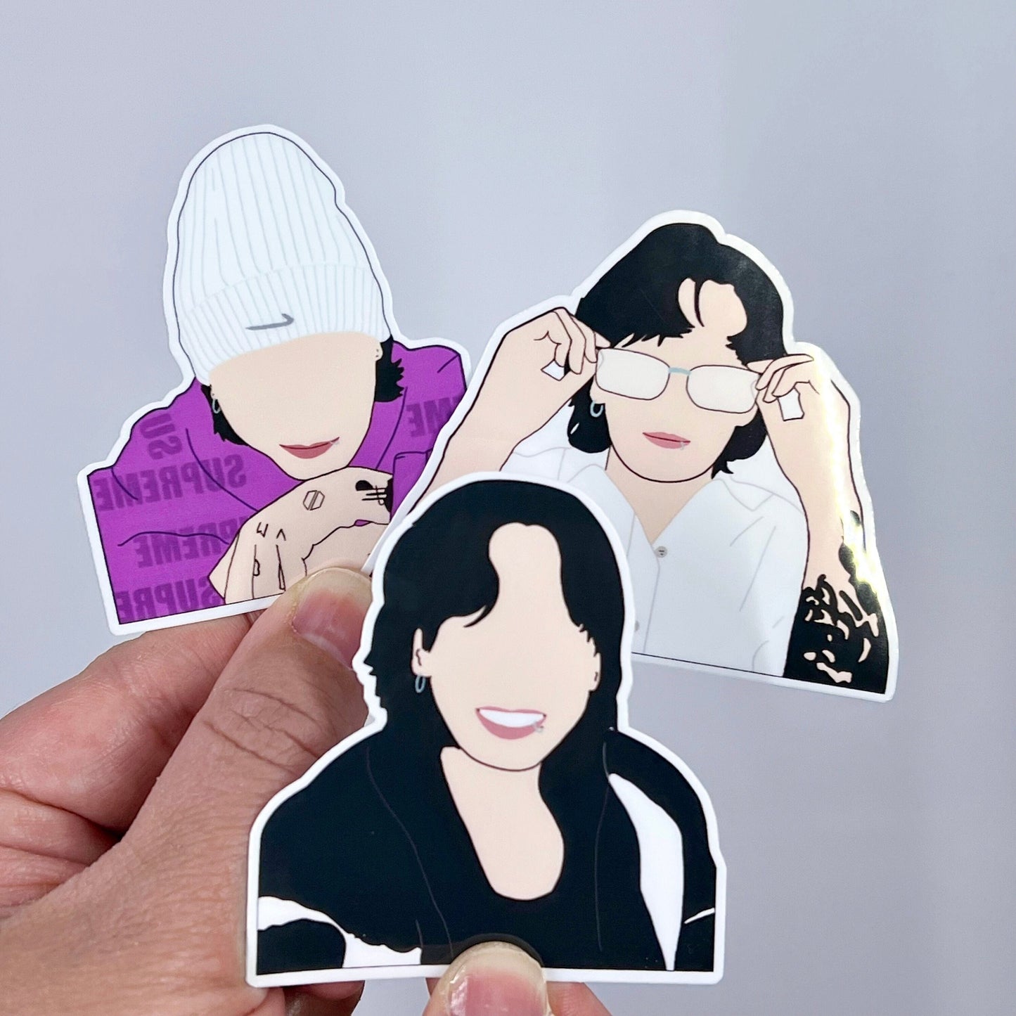 Jungkook Weverse Live Vinyl Stickers