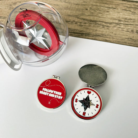 Stray Kids Compass Enamel Pin