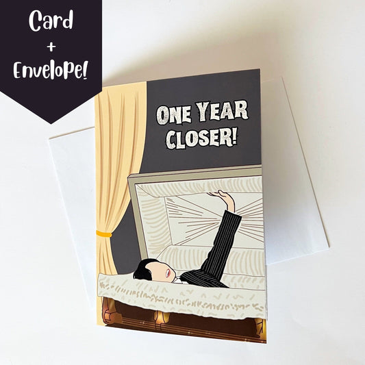 Jungkook "One Year Closer" Birthday Card