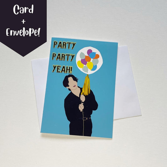 Jungkook "Party Party Yeah" Birthday Card