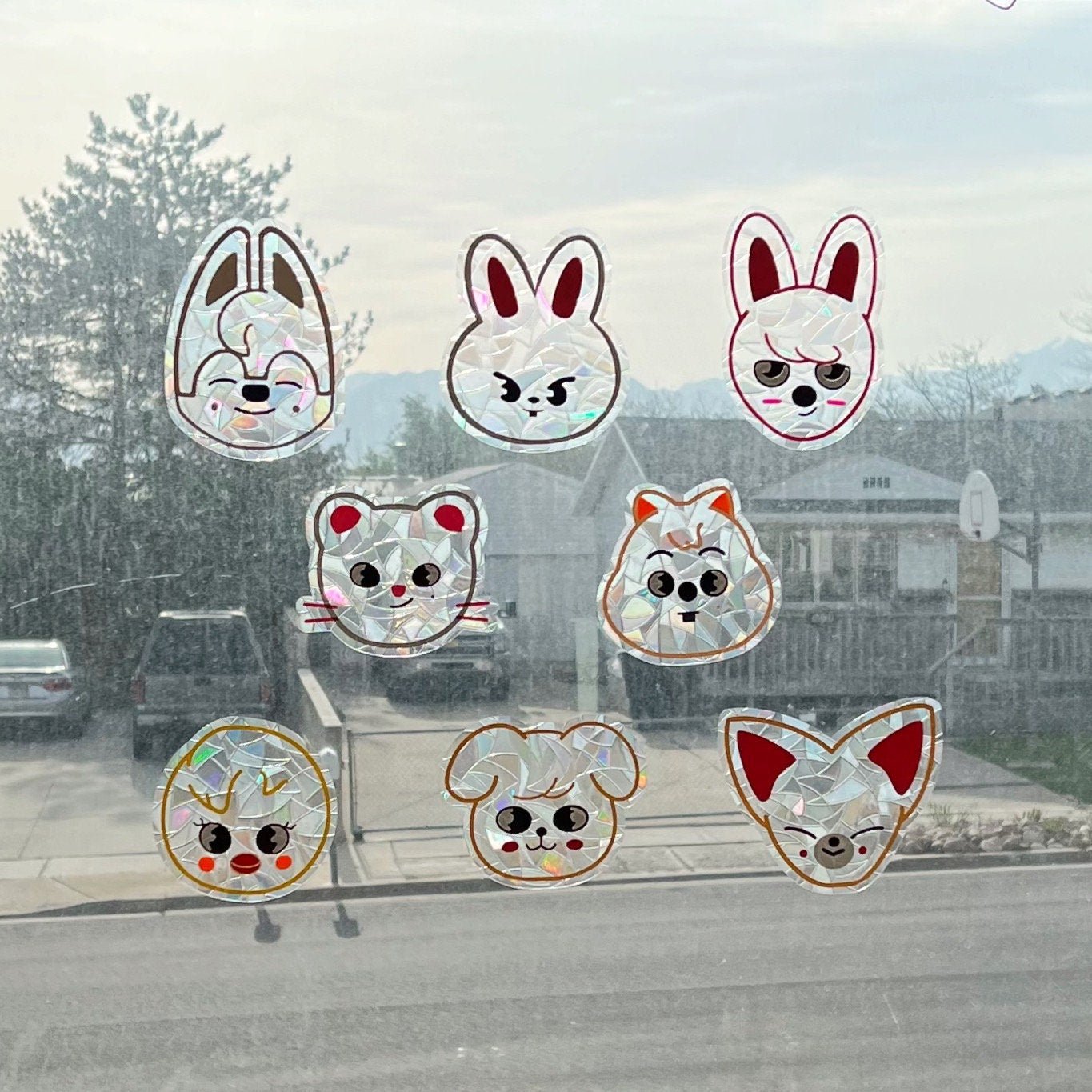 SKZOO Suncatcher Window Decals