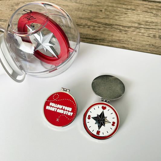 Stray Kids Compass Enamel Pin