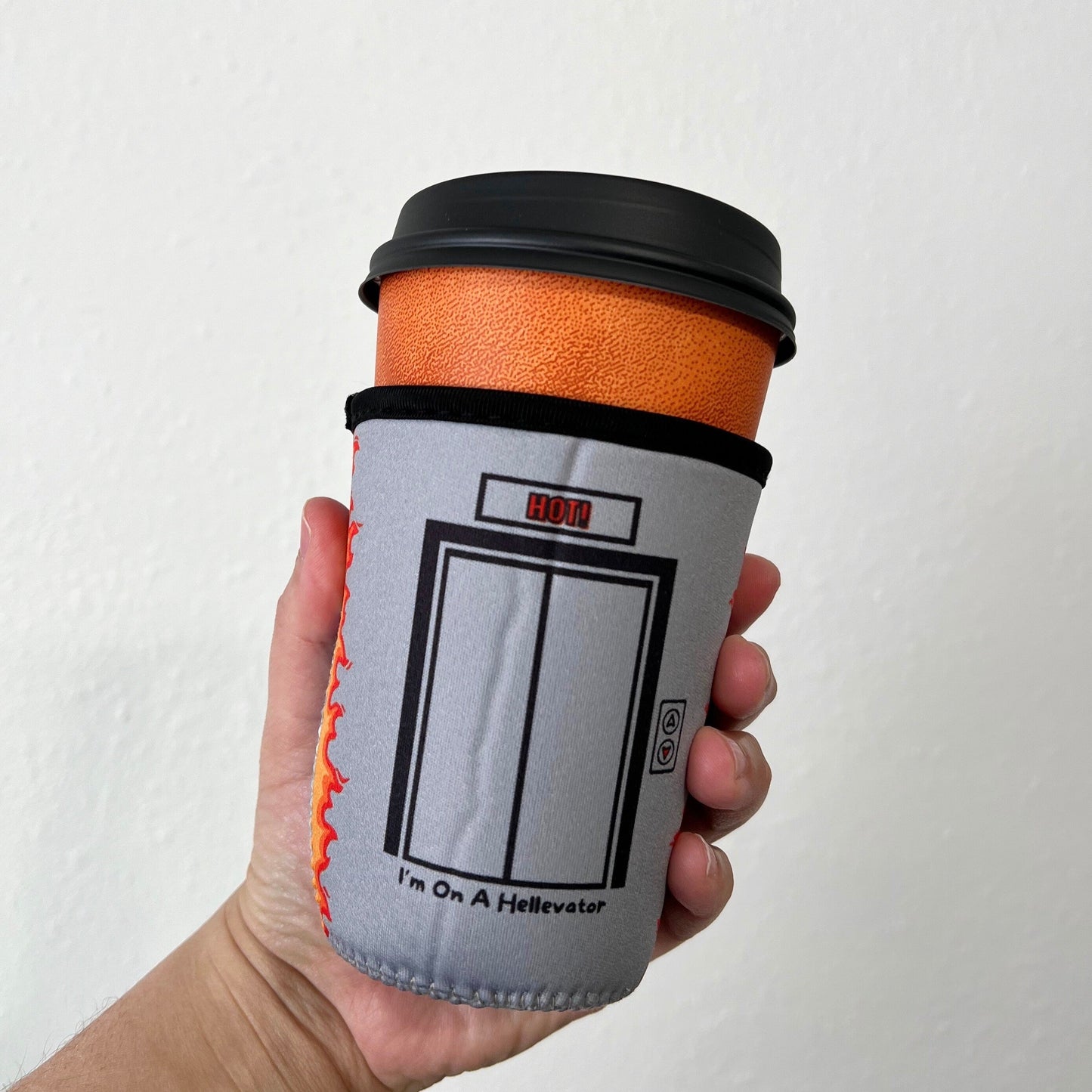 Stray Kids Hellevator Coffee Sleeve