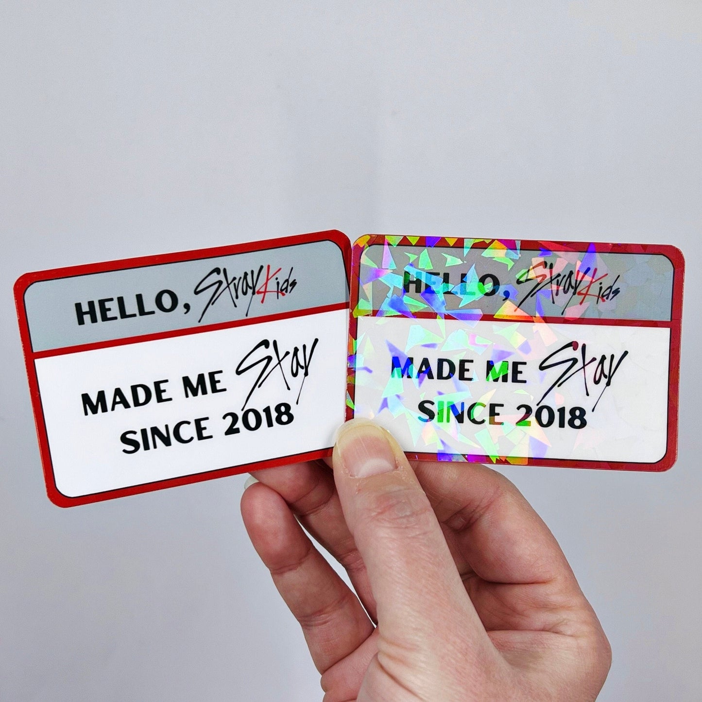 Stray Kids "Stay Since" Glossy/Holographic Vinyl Stickers