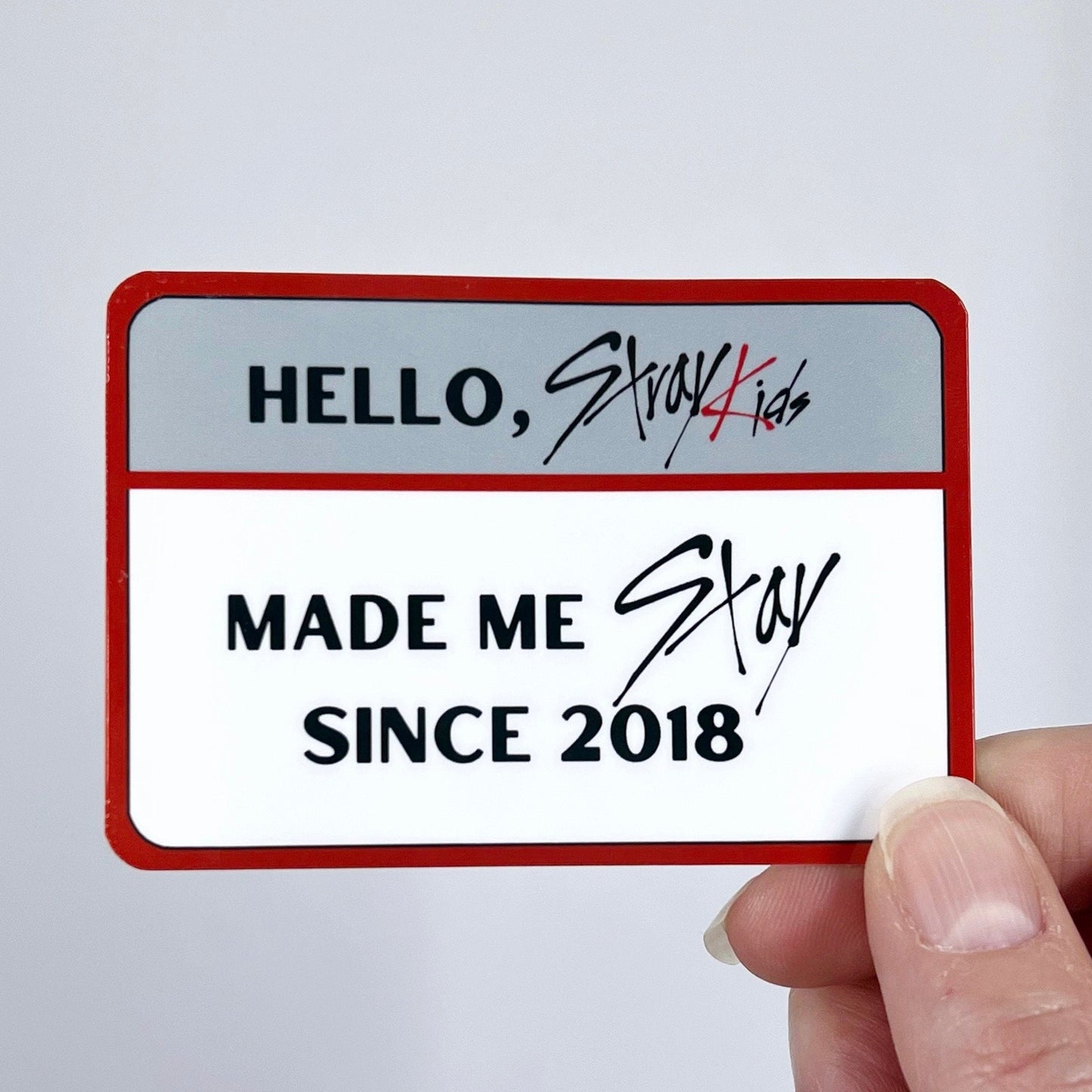 Stray Kids "Stay Since" Glossy/Holographic Vinyl Stickers