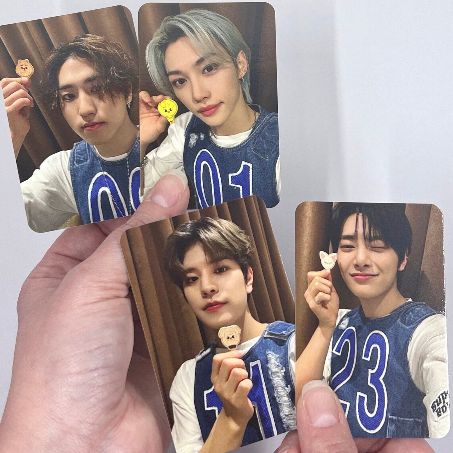 Stray Kids Super Bowl Acrylic Photocard Holders