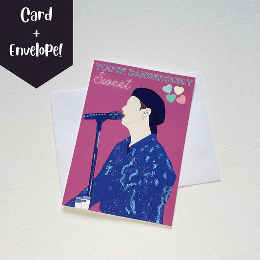 SUGA "You're Dangerously Sweet" Valentine's Day Card