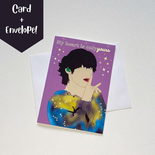 Taehyung "My Heart is Only Yours" Valentine's Day Card