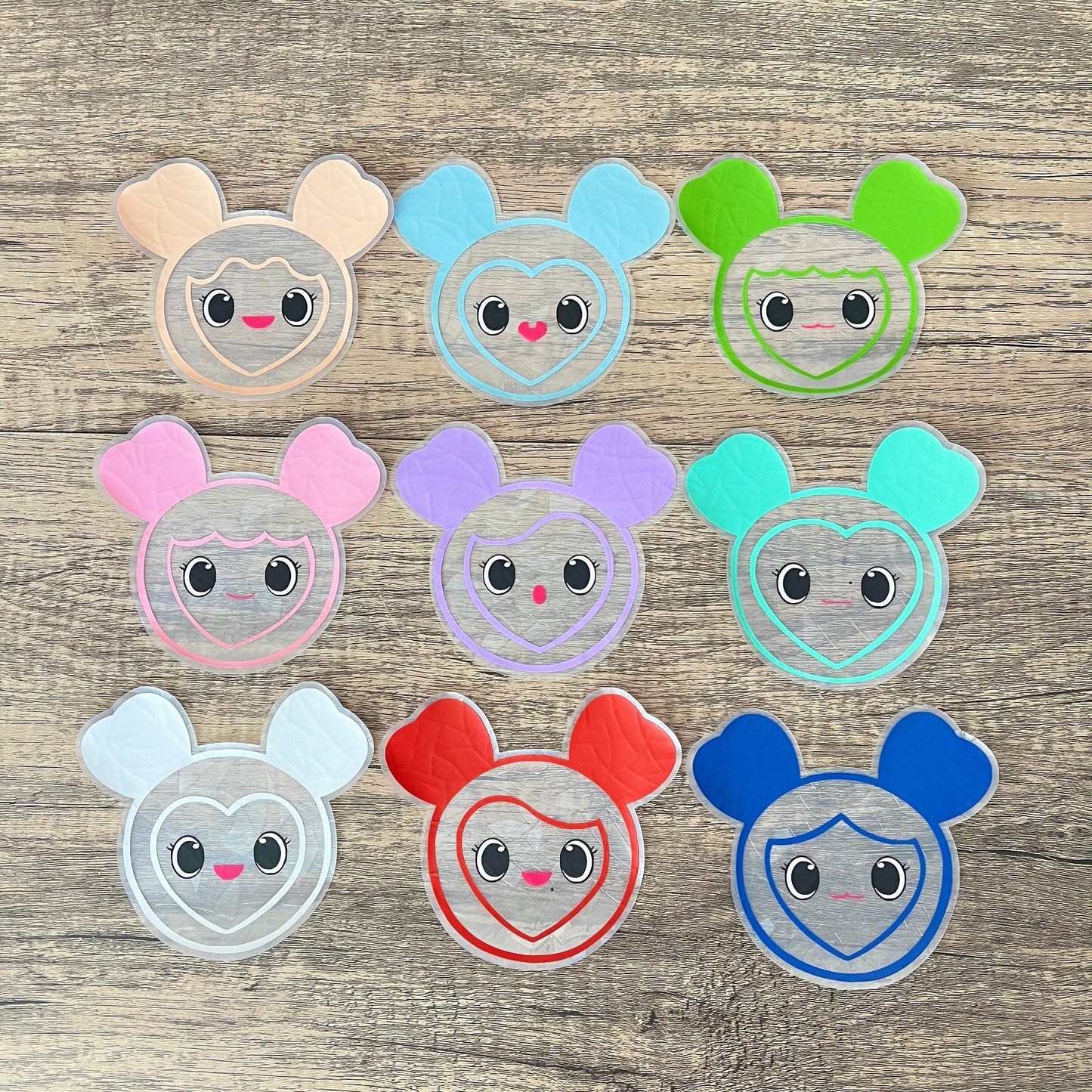 TWICE Lovelys Suncatcher Window Decals