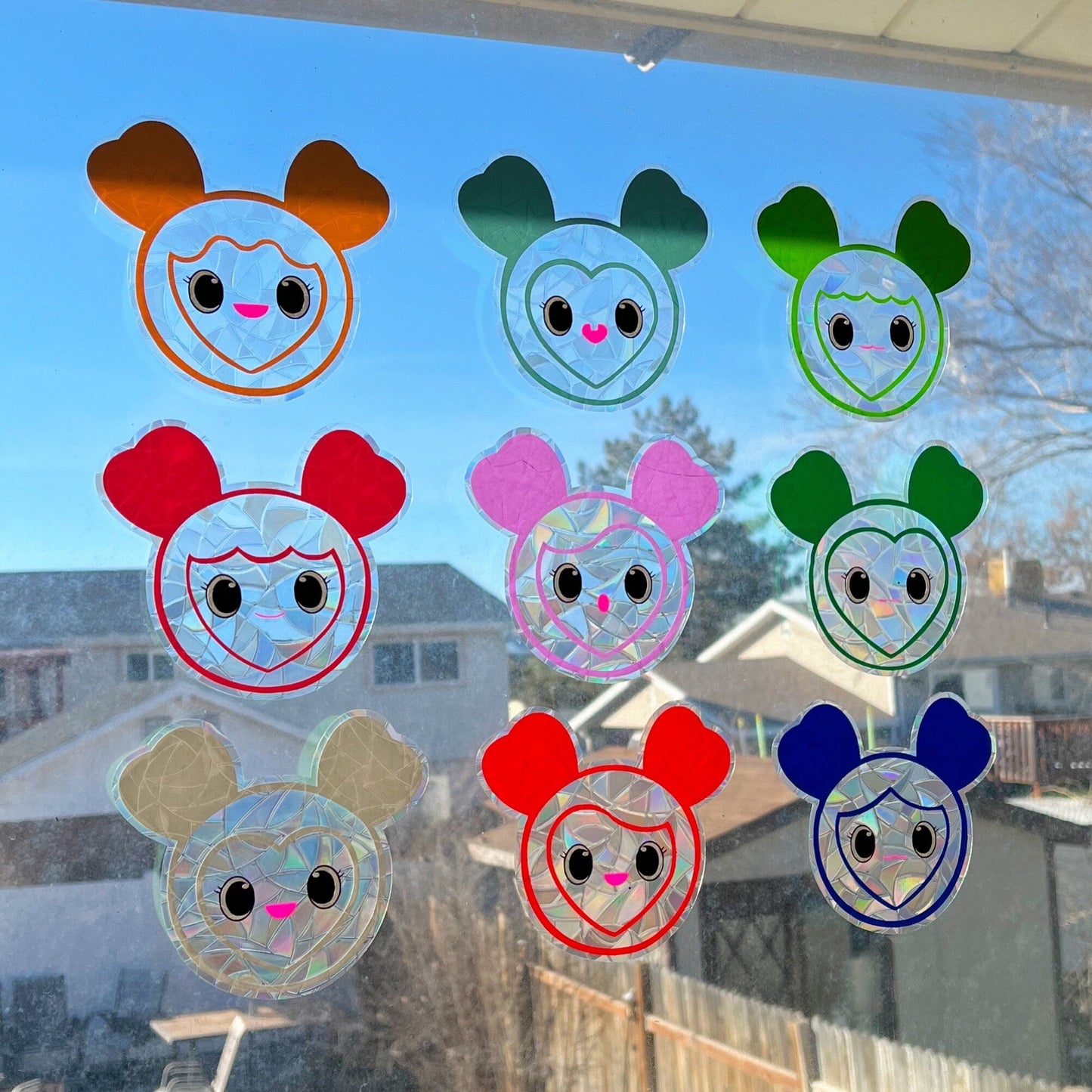 TWICE Lovelys Suncatcher Window Decals