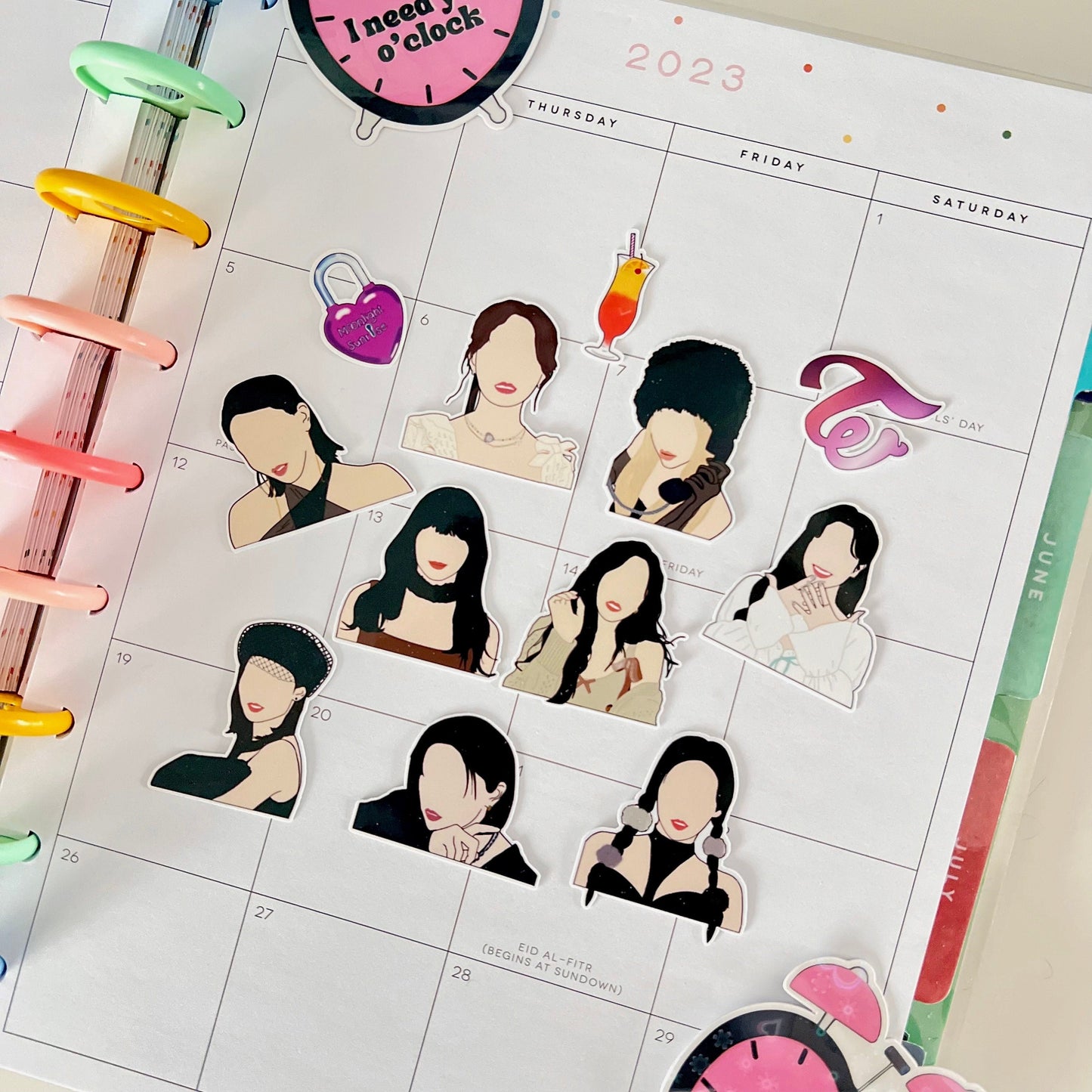 TWICE Moonlight Sunrise Vinyl Sticker Pack