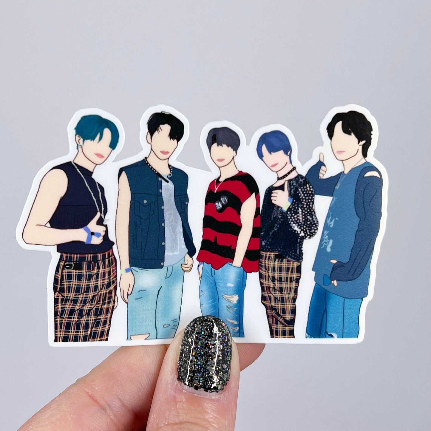 TXT Lollapalooza 2022 Vinyl Sticker