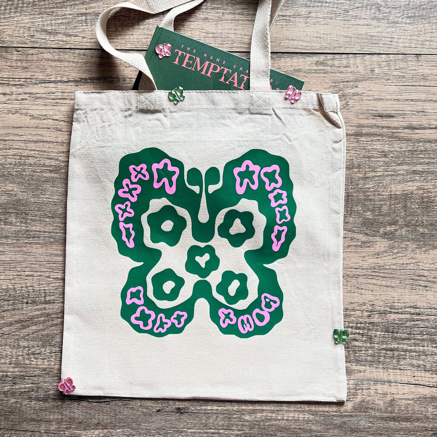 TXT Lullaby Butterfly Tote Bag