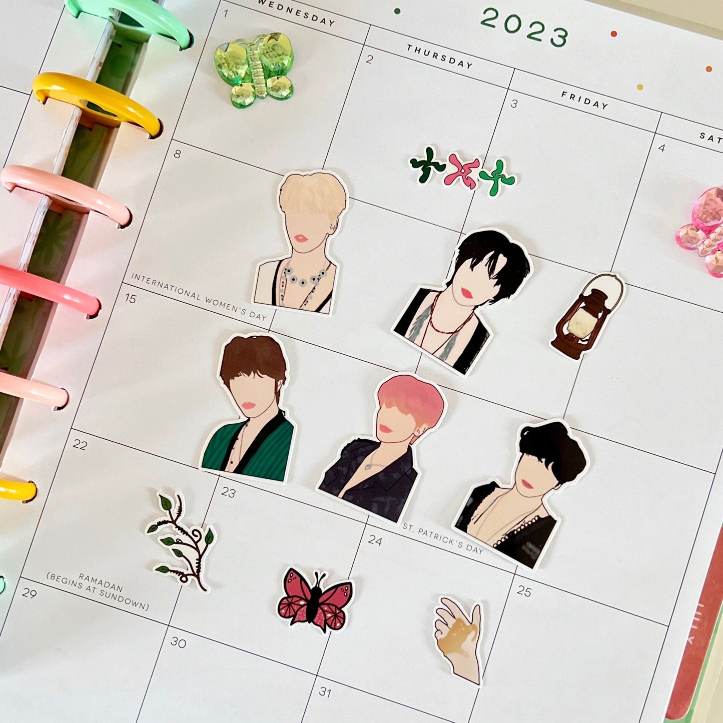 TXT Temptation Vinyl Sticker Pack